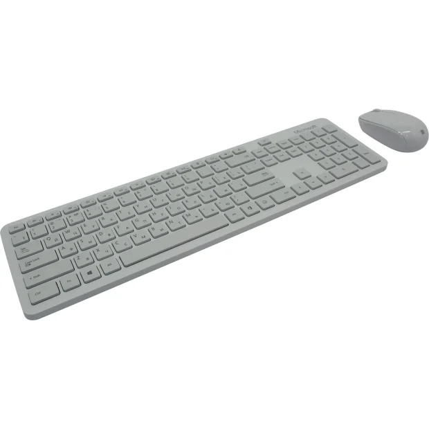 Комплект клавиатура + мышь Microsoft Bluetooth Desktop QHG-00041 (ледник)